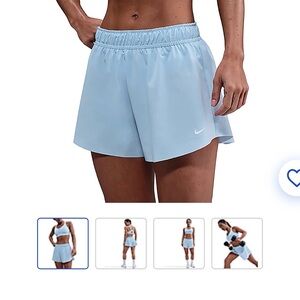 Nike Women’s Light Blue Athletic Shorts